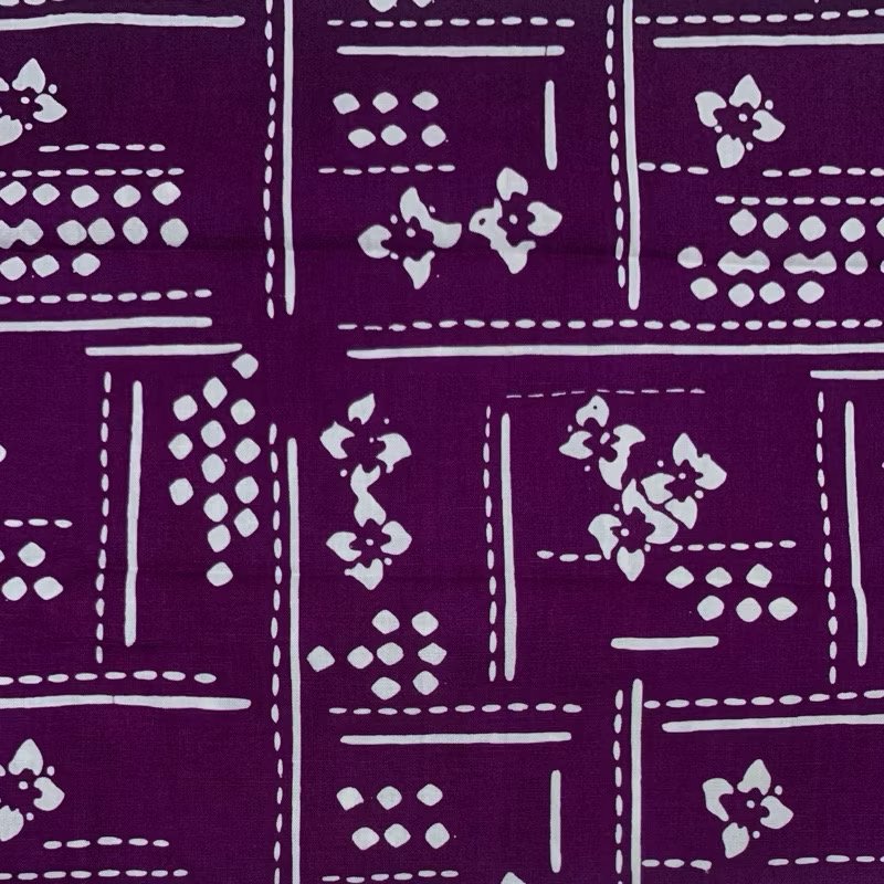  Kain Batik Cap Harco Motif Sashiko Bunga
