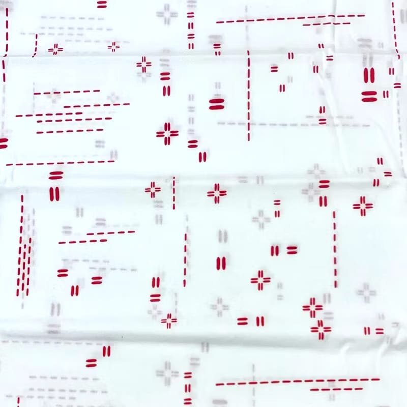 Batik print Kain batik print harco motif sashiko garis